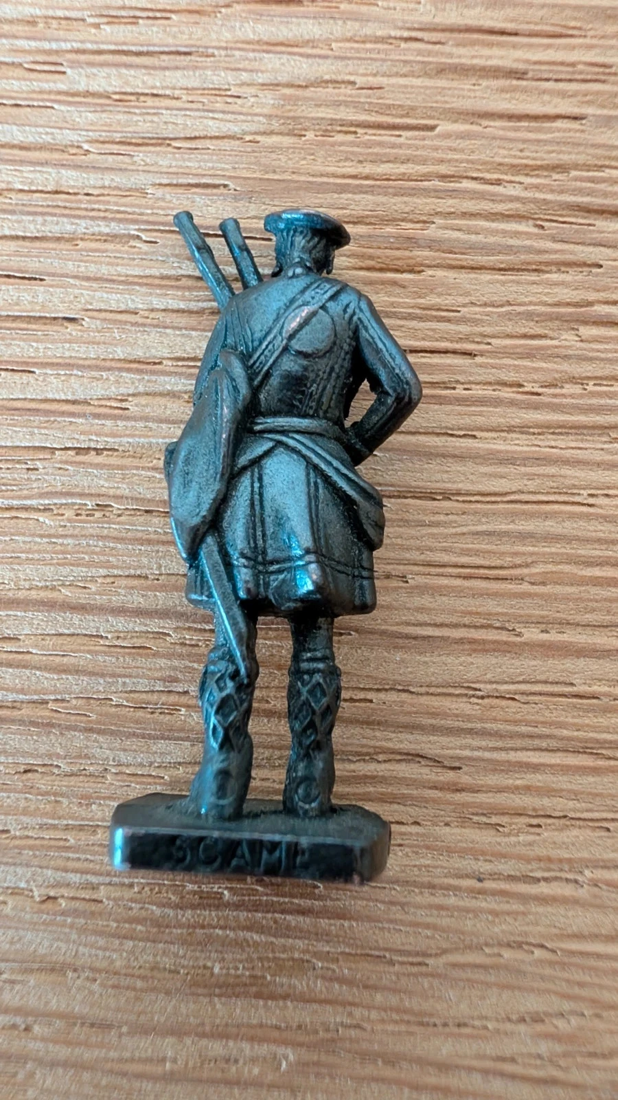 figurine metal plomb kinder jogador gaita escocesa scots kilt 4cm – photo 2